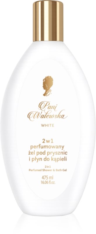 Pani Walewska White 2 in 1 Gel de dus si spuma de baie 2 in 1 475 ml